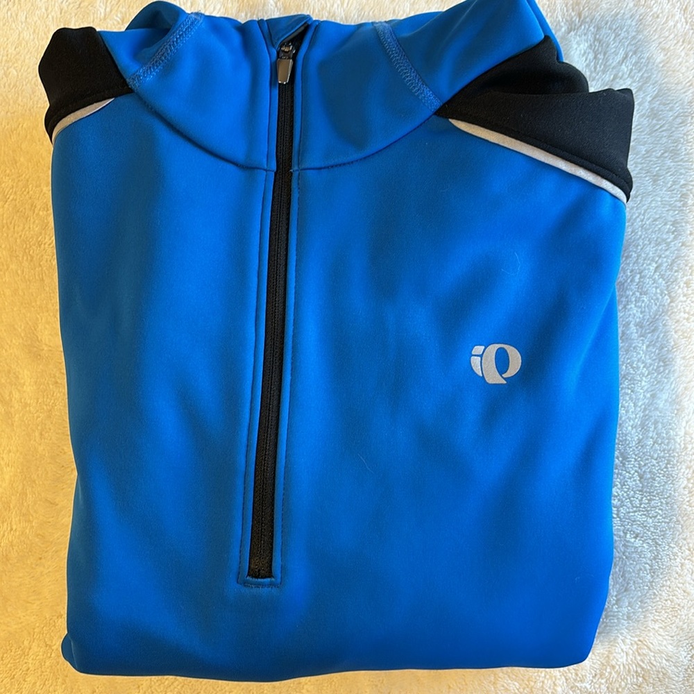 Men’s Pearl Izumi Elite Series Thermal 1/4 zip hoodie - Picture 2 of 9